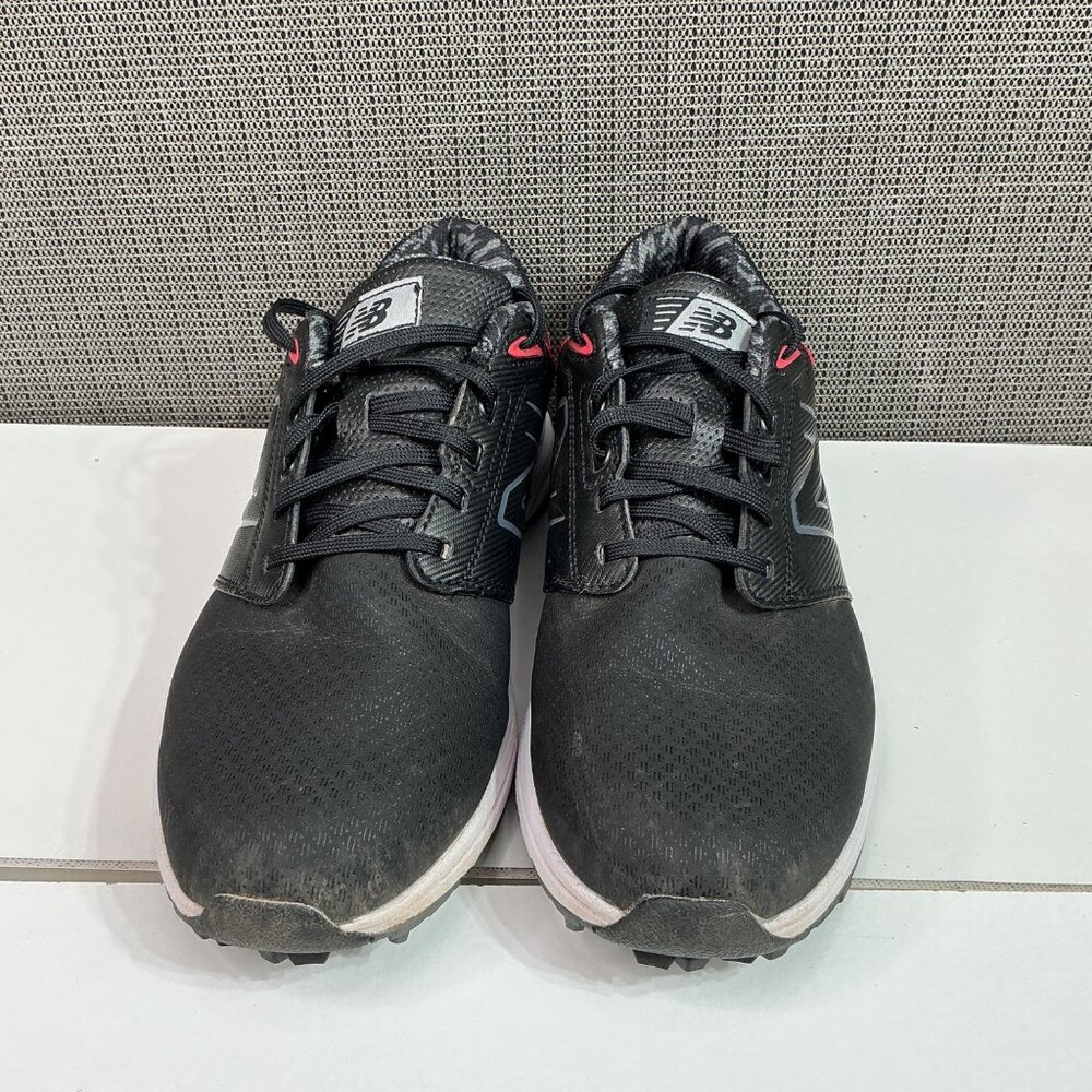 New Balance Mens Golf Shoes NBG2010BK Black Camo Spikeless Size 11 2E Wide - Picture 2 of 6